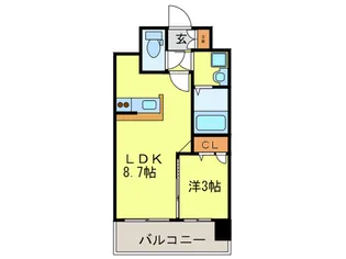 F・PARC高宮【10階】の間取り