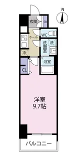 S-RESIDENCE岐阜駅【7階】の間取り