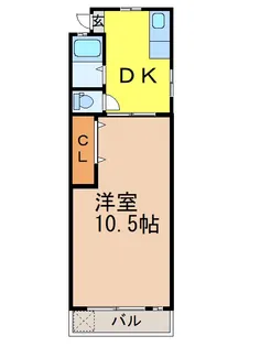 栄寿マンション【3階】の間取り