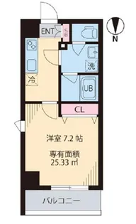 COURT TAKETOKUIII【2階】の間取り
