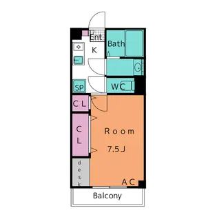グランスコーレ【2階】の間取り