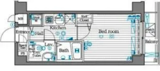 ガラ・シティ大崎【2階】の間取り