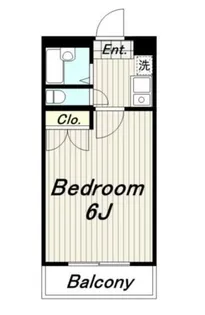 レオパレスTAMA【2階】の間取り