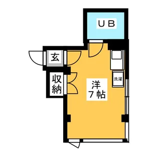ソレイユ目白【1階】の間取り
