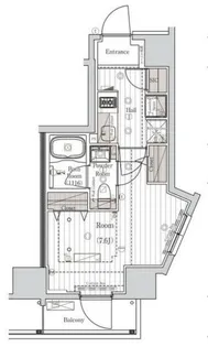 MAXIV南砂町【4階】の間取り