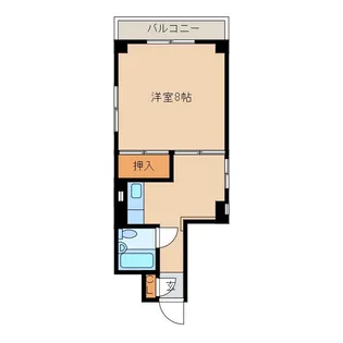 熊谷ビル【3階】の間取り