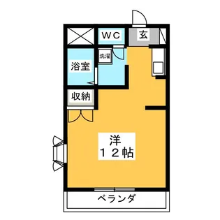 アーバンライフASAI【1階】の間取り