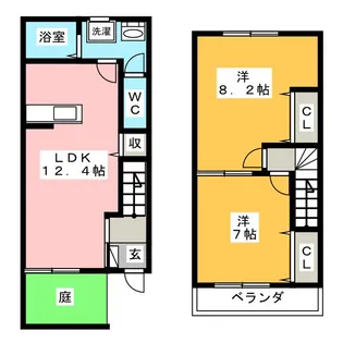 Peaceful Place【1階】の間取り