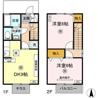 アンステージ【1階】の間取り