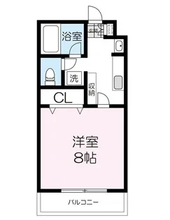 フォレストヒル北仙台【2階】の間取り