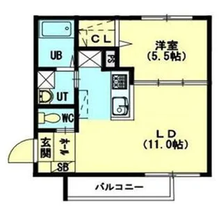 ルヌアージュ北13条東【4階】の間取り