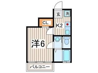 グランパスコ-ト【1階】の間取り