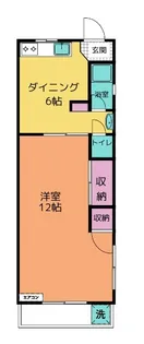 美園ビルマンションI【4階】の間取り