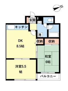 ガーデン欣志ビル【5階】の間取り