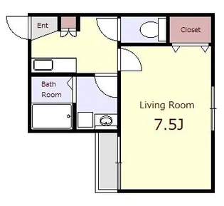 ボナール新江古田【2階】の間取り