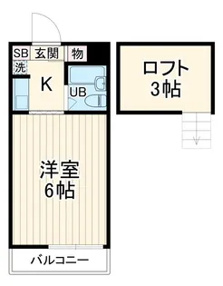 エスポワール菊名【1階】の間取り
