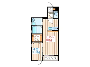 Stay Dream 将監【1階】の間取り