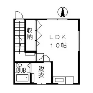 メゾン林III【2階】の間取り