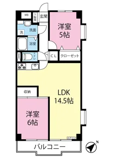 アルシオネ【4階】の間取り
