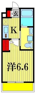 エストゥルース亀有【3階】の間取り