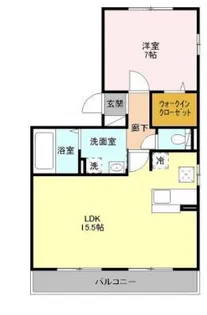 レスペート柏の葉【1階】の間取り