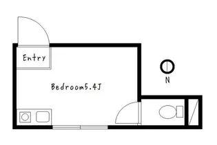 オーシャンビレッジII【1階】の間取り