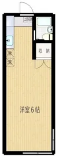 グリーンキャッスル【2階】の間取り