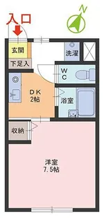 コロナハイツ2【2階】の間取り