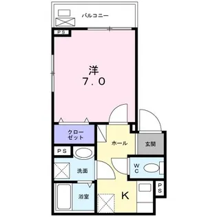 グランデパール 北小岩【3階】の間取り