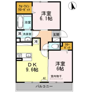 ファシリオン【1階】の間取り