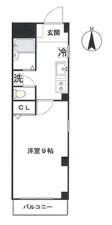 グリーンマンション坂下【4階】の間取り