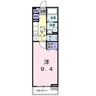 アルモニー・ベル【1階】の間取り