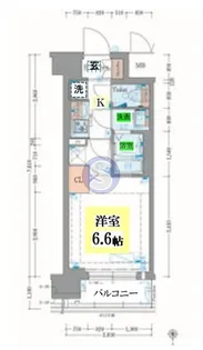プラシード京都【2階】の間取り