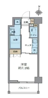 セクトール潮見【3階】の間取り
