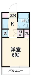 コーポラスK【1階】の間取り