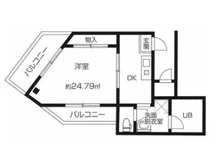 サクラメント南平【3階】の間取り
