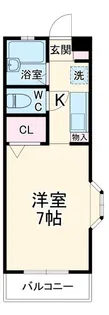 リヴェール西出【1階】の間取り