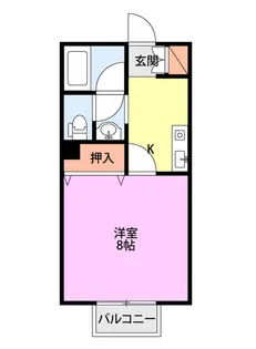 アマール【1階】の間取り