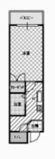 ハイツRICO【3階】の間取り