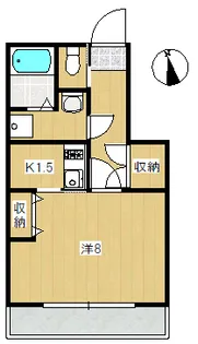メゾンエトワール【1階】の間取り