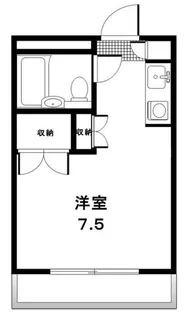 パークヒル用賀【2階】の間取り