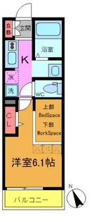 テロワール妙典【3階】の間取り