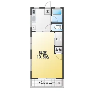 鈴木ハイツ【3階】の間取り