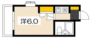 Uステージ五日市中央【3階】の間取り