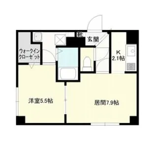 パレスコート本郷【4階】の間取り