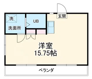 サニーハイツ【3階】の間取り