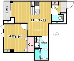 PALACE OGIKUBO【1階】の間取り