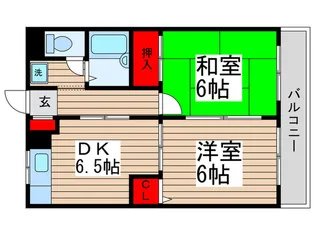 SAIL ON【2階】の間取り