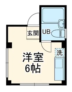 ウイングサンユー谷塚【3階】の間取り