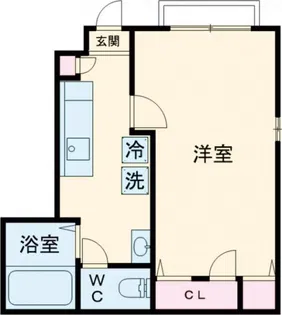 エスポアール【1階】の間取り
